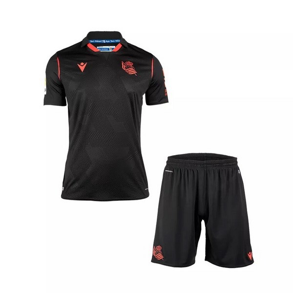 Camiseta Real Sociedad Segunda Equipación Niño 2020-2021 Negro
